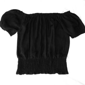 Black off the shoulder top BNWT